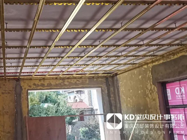 美利山御山别墅493㎡实景木工工艺,KD工程,重庆别墅装修,KD室内设计事务所
