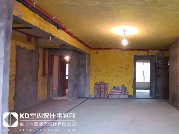 龙湖江与城【第贰套】135㎡实景水电工艺,KD工程,重庆别墅装修,KD室内设计事务所
