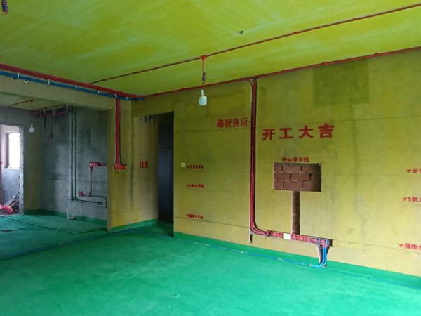礼玉金湾【第贰套】130㎡实景水电工艺,KD工程,重庆别墅装修,KD室内设计事务所