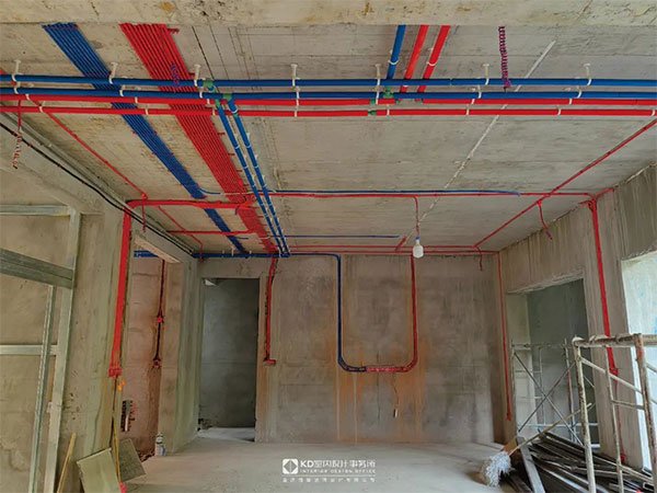 锦颐小区208㎡【第壹套】实景水电工艺,KD工程,重庆别墅装修,KD室内设计事务所